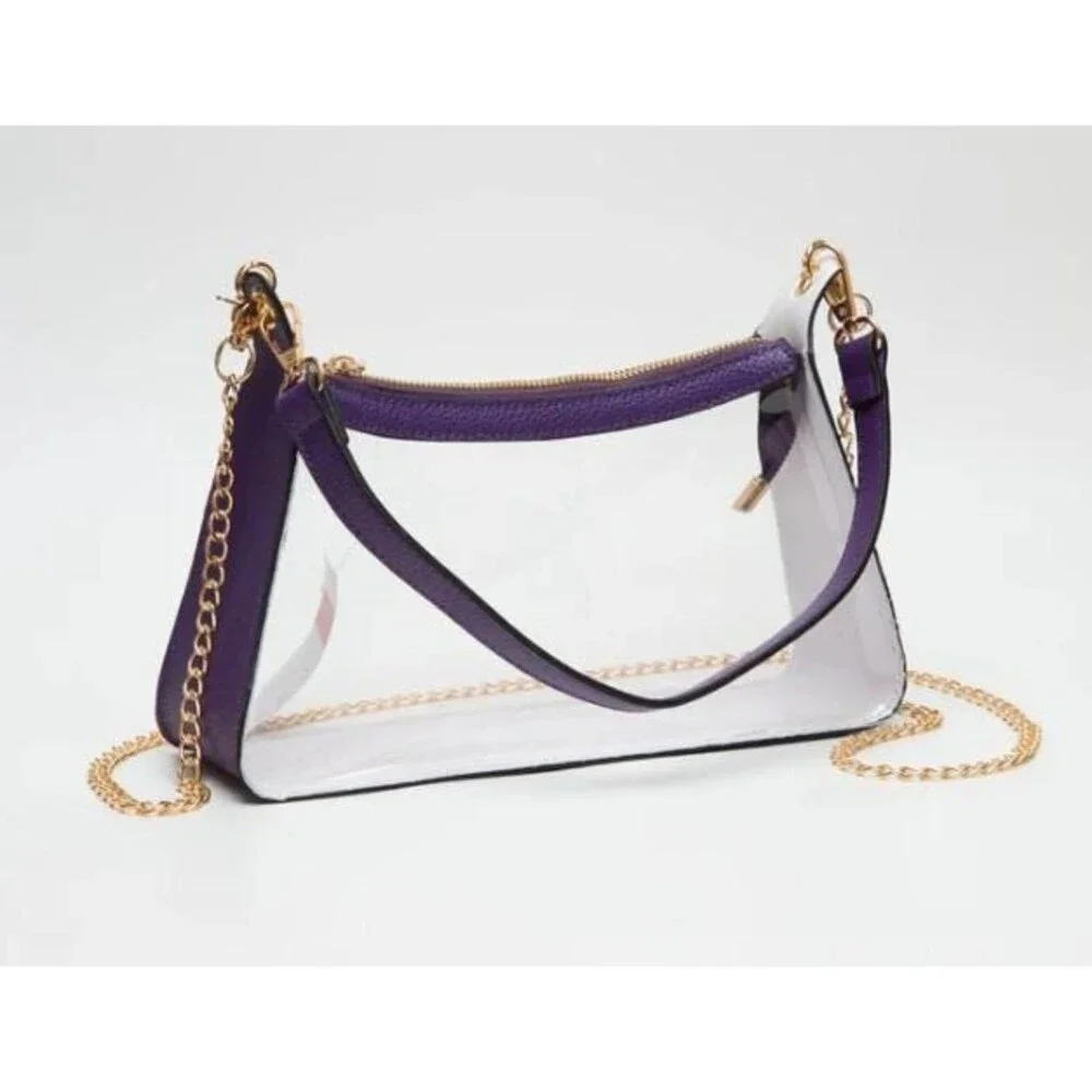 Unbranded clear satchel